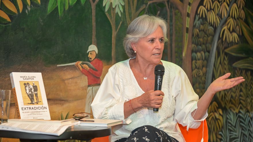 María Elvira Samper dialoga de investigación periodística sobre el narcotráfico