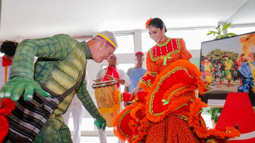 Radican proyecto para declarar patrimonio el Festival del Hombre Caimán