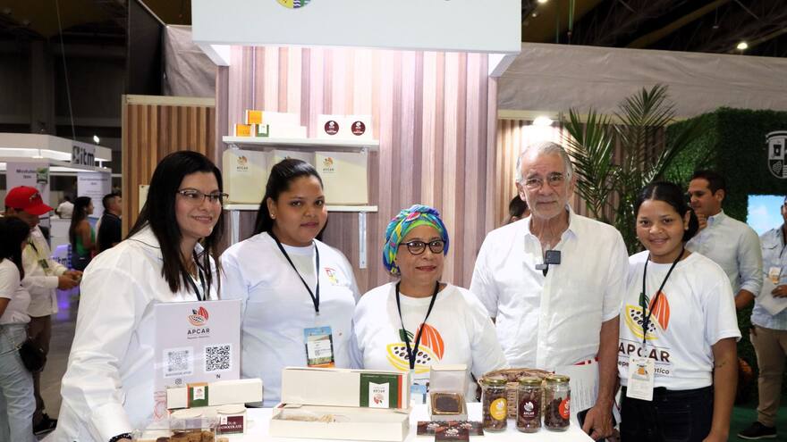 Productores del Atlántico exhiben sus productos en la feria Agroexpo 2024