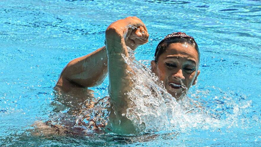 La FINA impide competir a la nadadora que se desmayó en competencia