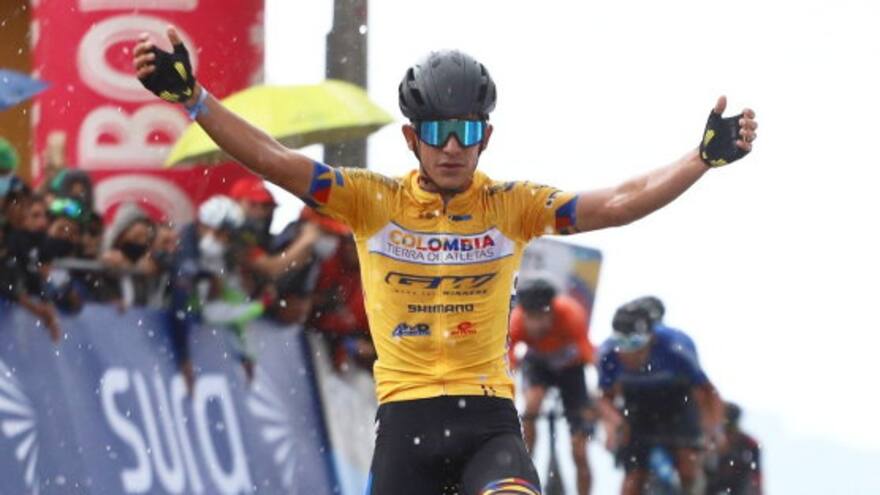 Soto se impone en la primera etapa de la Vuelta a Colombia