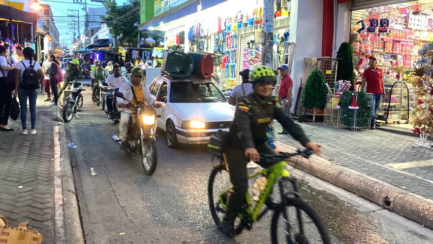 La Policía activa plan de intervención especial en el Centro de Sincelejo