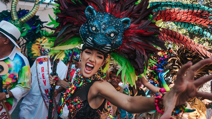 Con la Pantera Negra, la reina Melissa izó la bandera de Selva Africana