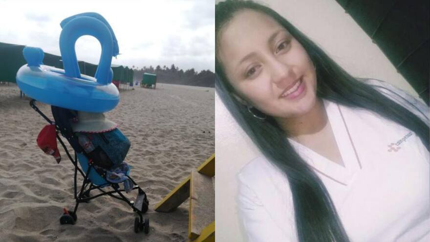 Yenni dejó una carta antes de partir con su bebé a Santa Marta