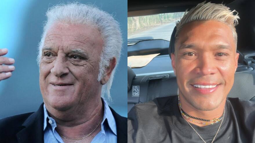 El curioso saludo del ‘Coco’ Basile a Teófilo Gutiérrez en programa de TV