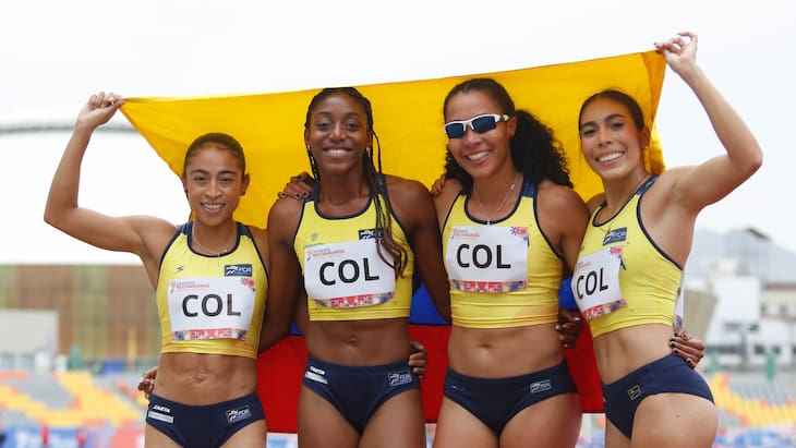 Venezuela y Colombia ganan en el 4x400, tras los oros individuales de Padrino y Licona
