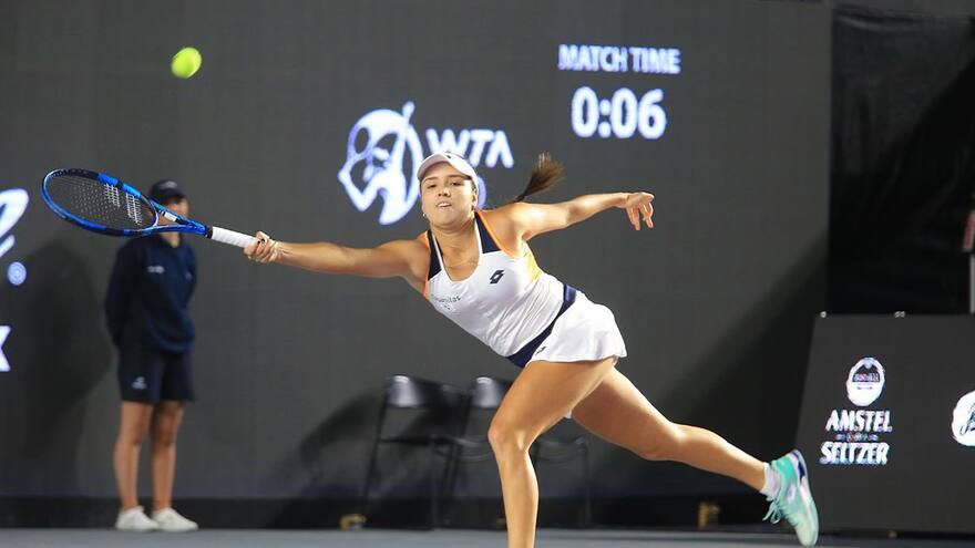 María Camila Osorio volvió a derrotar a una top 20 en este año