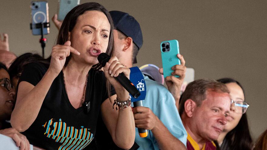 María Corina Machado denuncia atentado en su contra