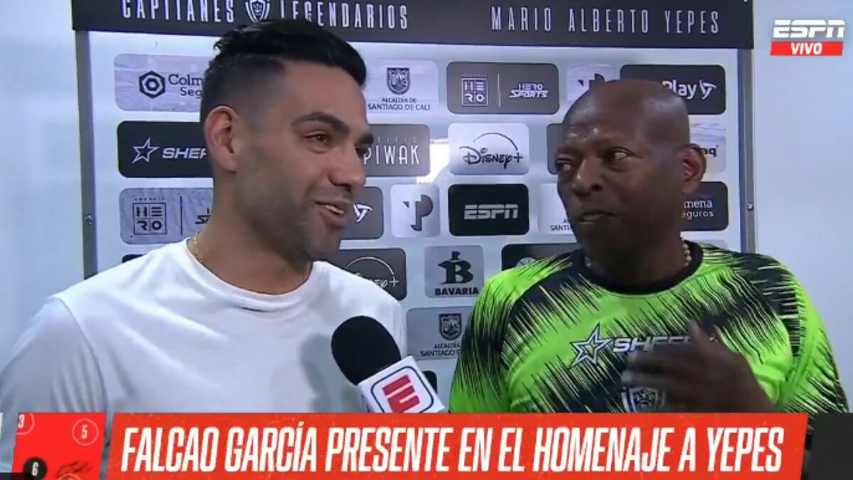 Radamel Falcao, el 'Tigre' que ruge de nuevo en el fútbol colombiano