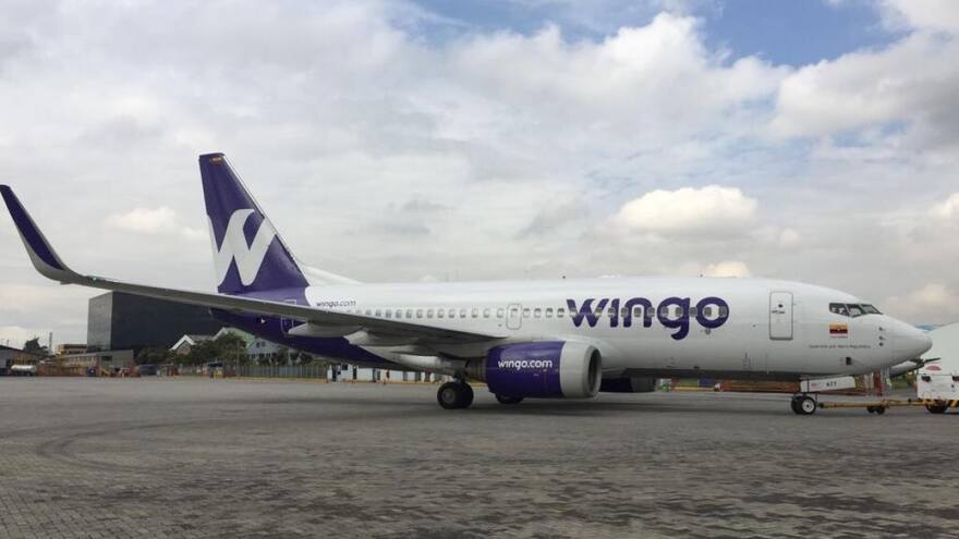 Wingo anuncia reactivación de la ruta Bogotá-Caracas y comienza a vender tiquetes