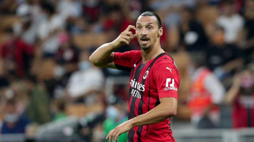 Zlatan Ibrahimovic volvió a lesionarse con el Milan