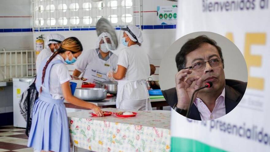 Queremos que madres y padres entren a operar los PAE de los colegios: Petro