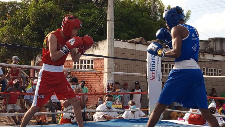 Saldo positivo para Atlántico en el primer día del Nacional Juvenil de boxeo
