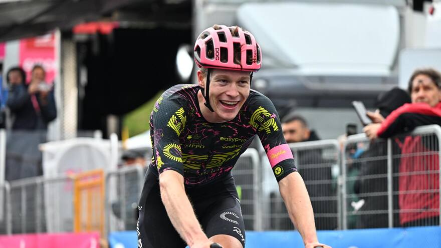 El alemán Steinhauser gana la etapa y Daniel Martínez sigue segundo en la general del Giro de Italia