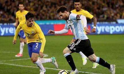 Otro cara a cara entre Messi y Brasil