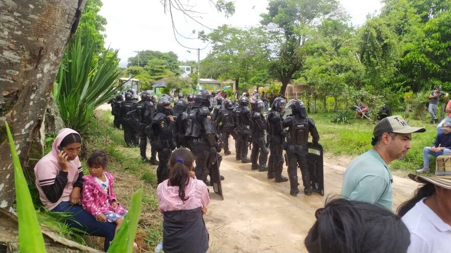 Tensión en Pueblo Bello por ocupación de lote para proyecto de la Alcaldía