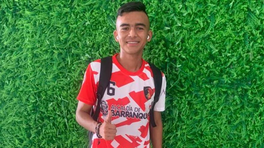 Juan Diego González, la cuota barranquillera en Sudamericano de fútbol playa