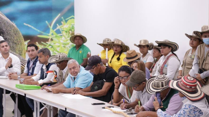 Córdoba: continúan los diálogos entre el Gobierno de Petro y la minga indígena