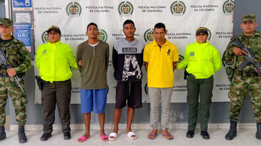 Capturan a tres hombres que habrían sedado y abusado a menor en Las Gardenias