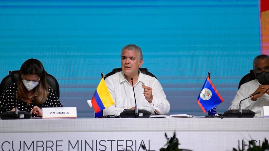 Duque propone crear fondo regional para atender emergencias en el Caribe