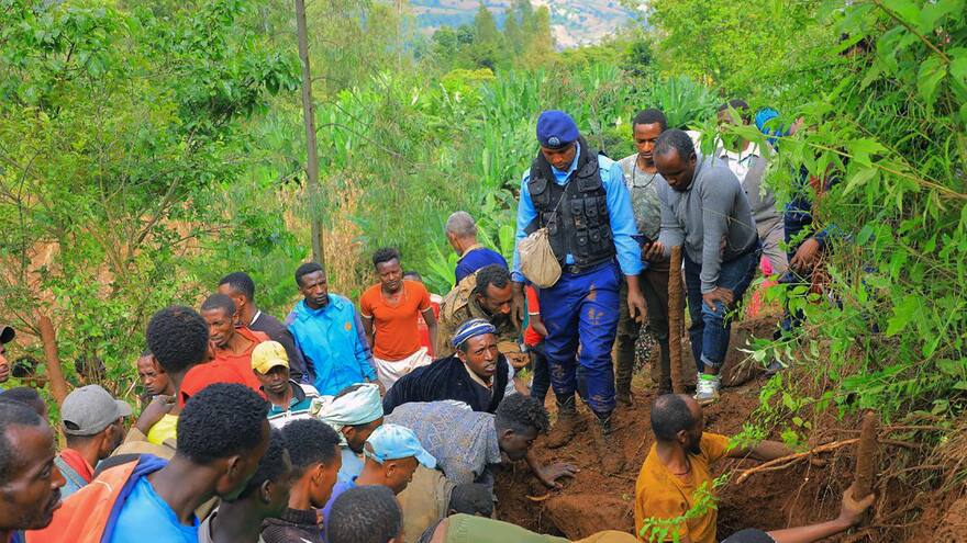 Cifra de muertos por deslizamientos en Etiopía asciende a 257: ONU