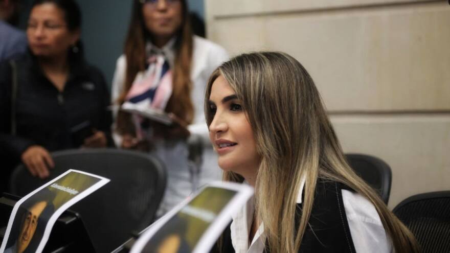 La senadora Nadia Blel fue elegida como nueva presidenta del Partido Conservador