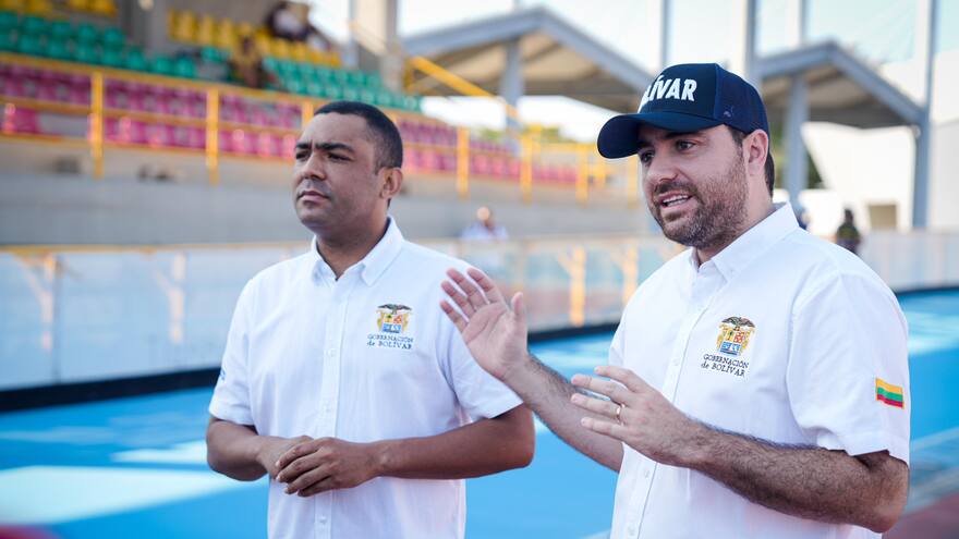 Yamil Arana, gobernador de Bolívar, anunció planes para convertir al Rocky Valdez en referente para el Caribe