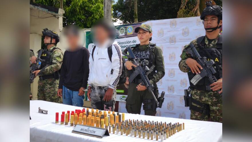 Ejército capturó a dos presuntos integrantes del esquema de seguridad de alias Marcos, cabecilla de las Farc