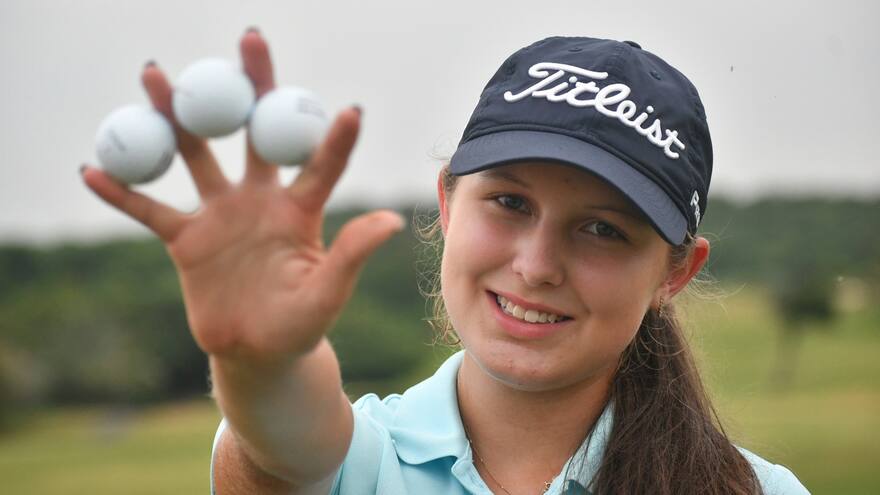 Daniela Páez tiene tres motivos para soñar con el golf
