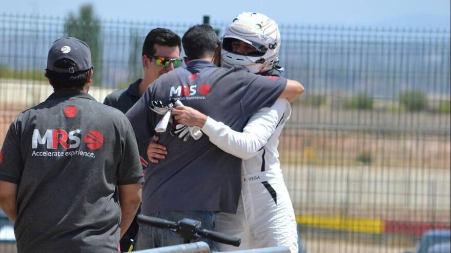 Juan Pablo Vega, segundo en Copa Porsche Ibérica