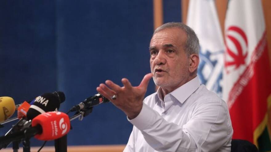 El reformista Masud Pezeshkian, nuevo presidente de Irán