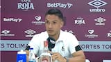 “Junior es el favorito, invierte más dinero que Tolima”: Lucas González