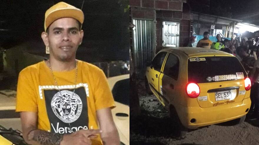 Asesinan a balazos a un taxista en Sincelejo