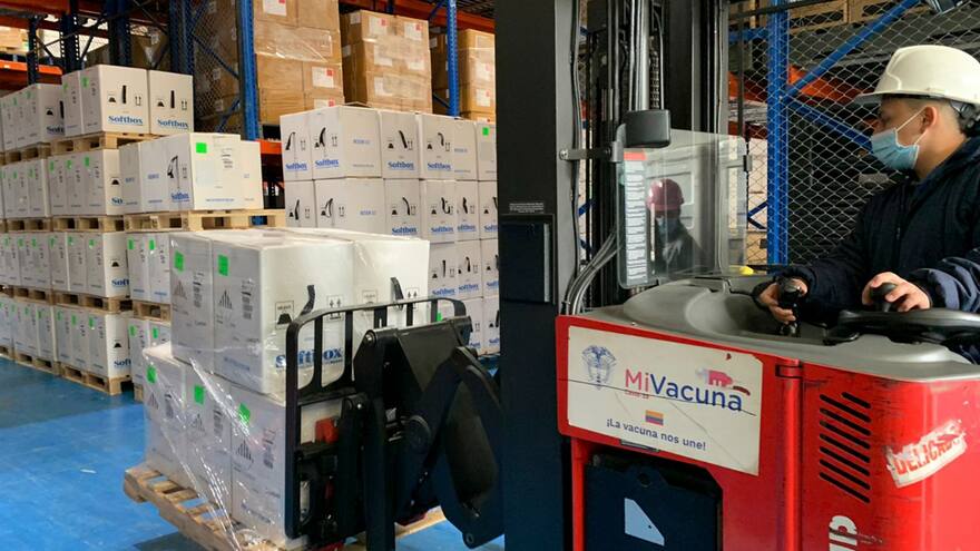 Colombia recibió nuevo lote con 335.790 dosis de Pfizer