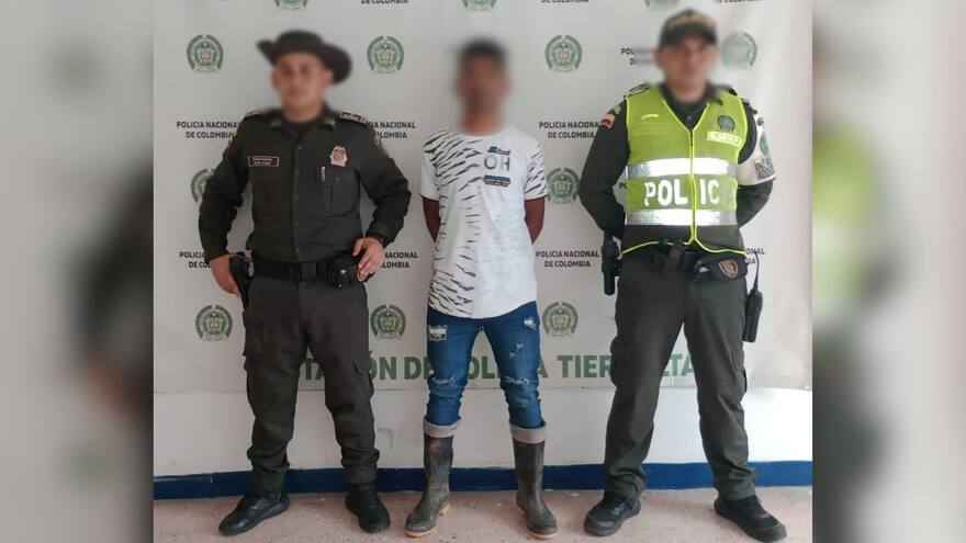 Córdoba: Policía Ambiental y Ecológica rescató una guartinaja en Tierralta