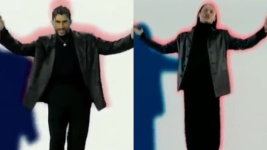 Bad Bunny homenajea a Elvis Crespo con su video de ‘Neverita’