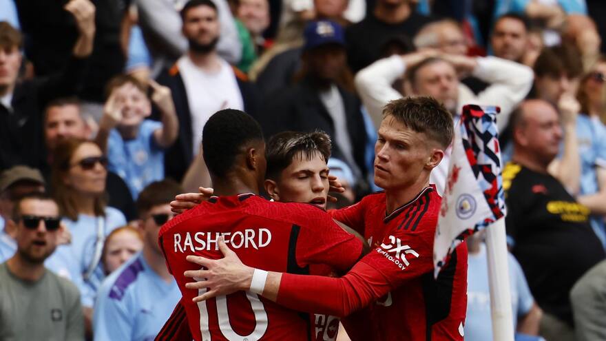 Manchester United conquista la FA Cup ante el City de Guardiola