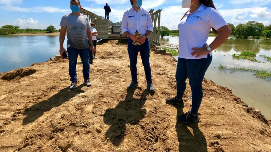 Director de vigilancia de regalías inspeccionó obras en 8 puentes en Bolívar