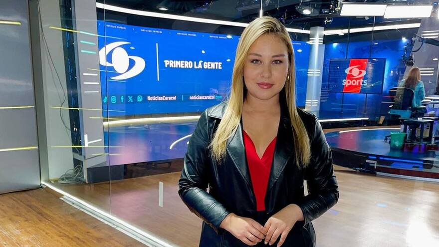 La historia de la periodista de Noticias Caracol que se roba todas las miradas