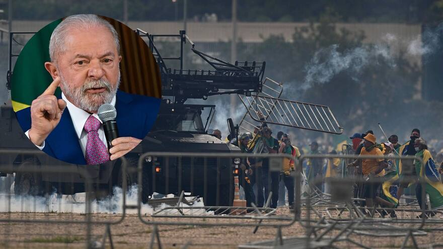 Lula decreta la intervención del área de seguridad de Brasilia