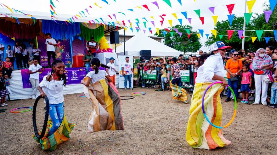 Sucre: multitudinario y festivo cierre del Mes del Niño en Sincé