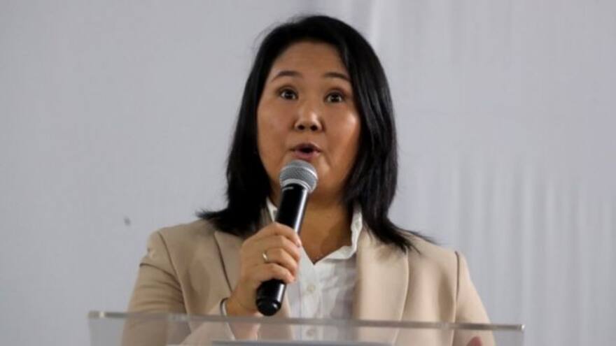 Keiko Fujimori dice que Castillo debe renunciar a la presidencia de Perú