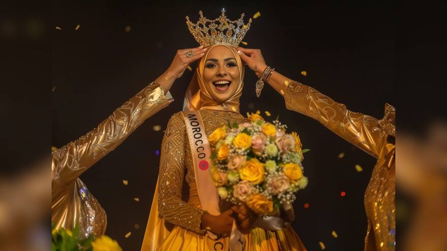Miss Marruecos gana el primer concurso de belleza de inteligencia artificial
