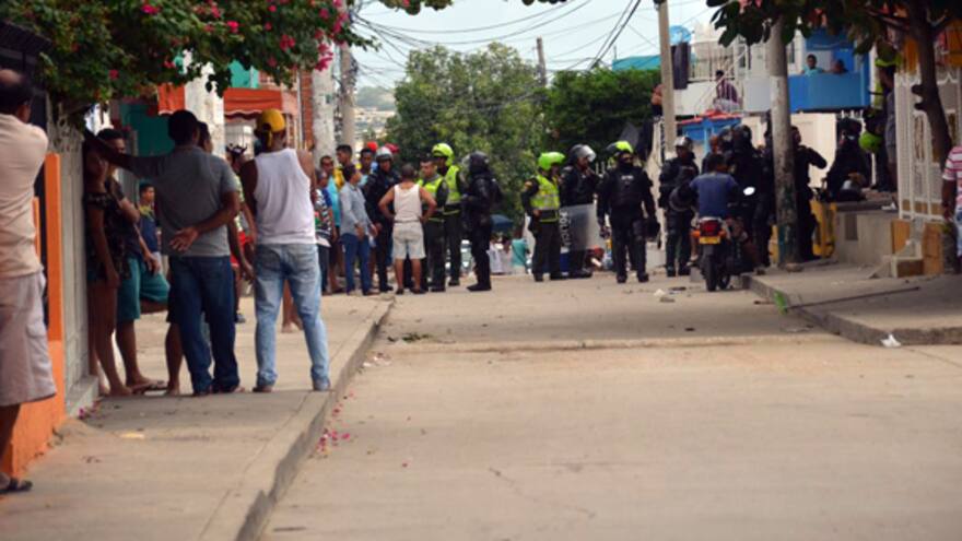 Asesinato de joven genera disturbios en Cartagena