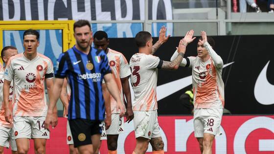 Inter 0, Roma 1: los milanistas se hunden antes de enfrentar al Barcelona