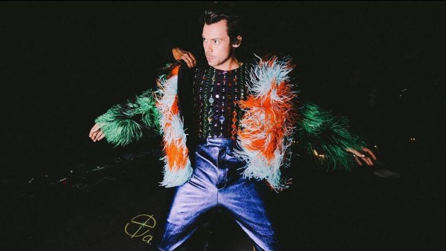 En video: Harry Styles fue golpeado por un objeto en pleno concierto en Viena