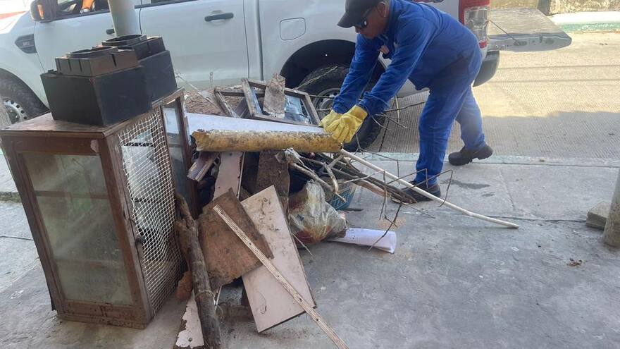 Distrito activa la jornada de recolección de residuos voluminosos