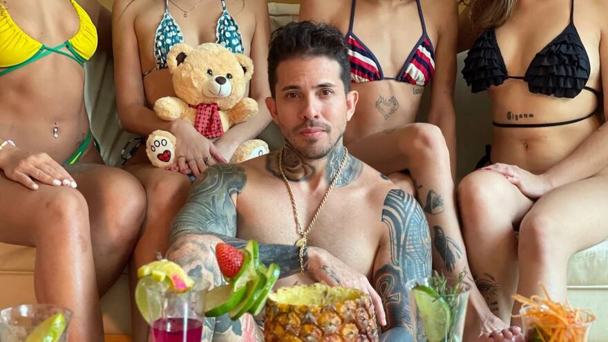 Arthur O Urso, el modelo de Brasil que tiene nueve esposas y busca a la décima en Colombia