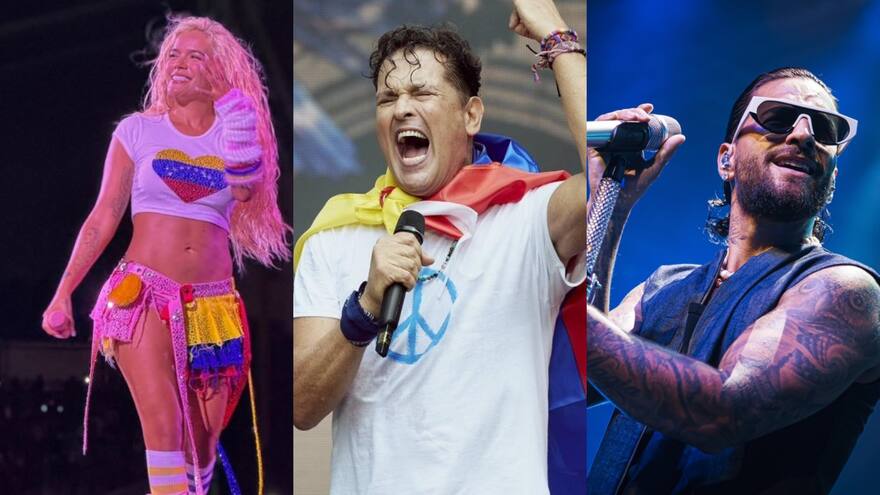 Karol G, Carlos Vives y Maluma muestran su apoyo a una Venezuela “libre”