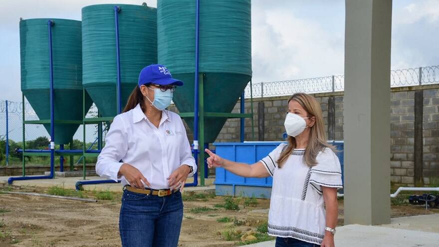 En Sabanagrande, la planta de agua está en su etapa final